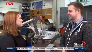 Read more about the article Global News Interview – Mars Rover